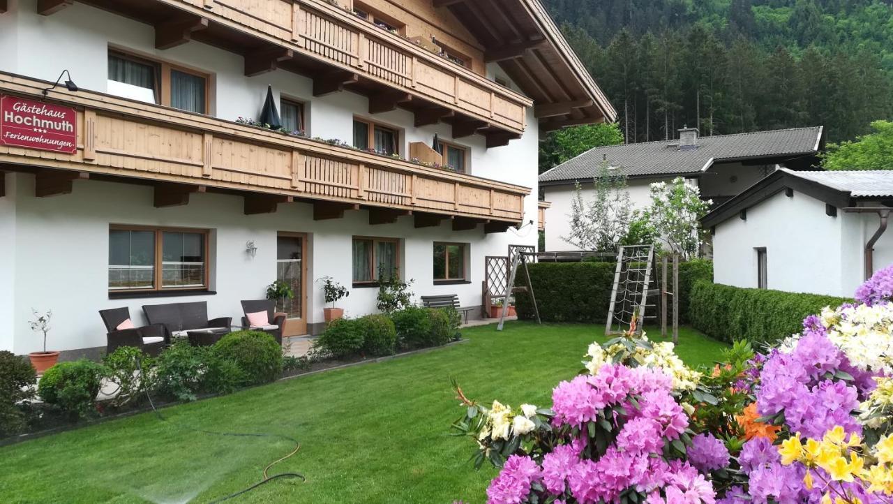 Apartament Gastehaus Hochmuth Mayrhofen Zewnętrze zdjęcie